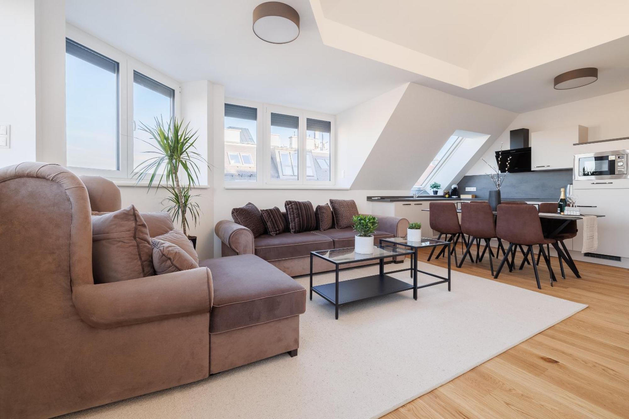 Symphony Apartments 40 - Modern Loft With Terrace And Grill In Central Location Wiedeń Zewnętrze zdjęcie
