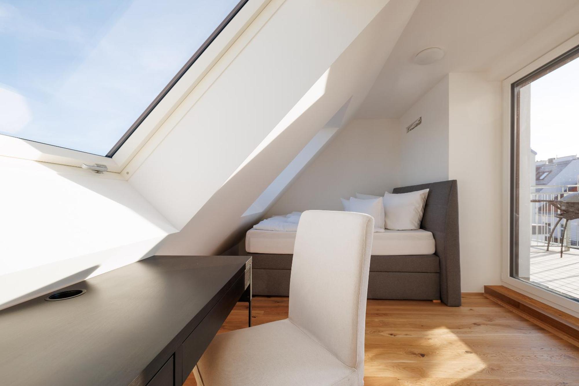 Symphony Apartments 40 - Modern Loft With Terrace And Grill In Central Location Wiedeń Zewnętrze zdjęcie