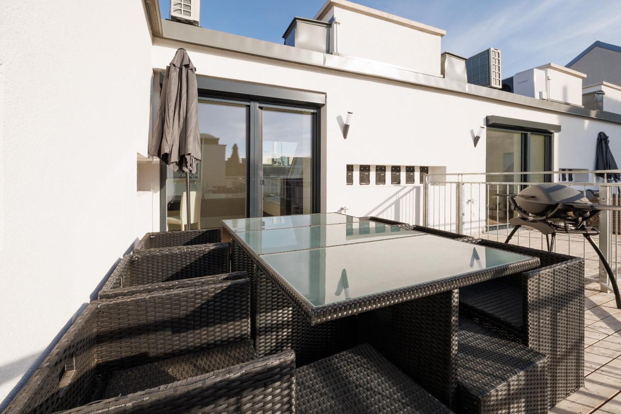 Symphony Apartments 40 - Modern Loft With Terrace And Grill In Central Location Wiedeń Zewnętrze zdjęcie
