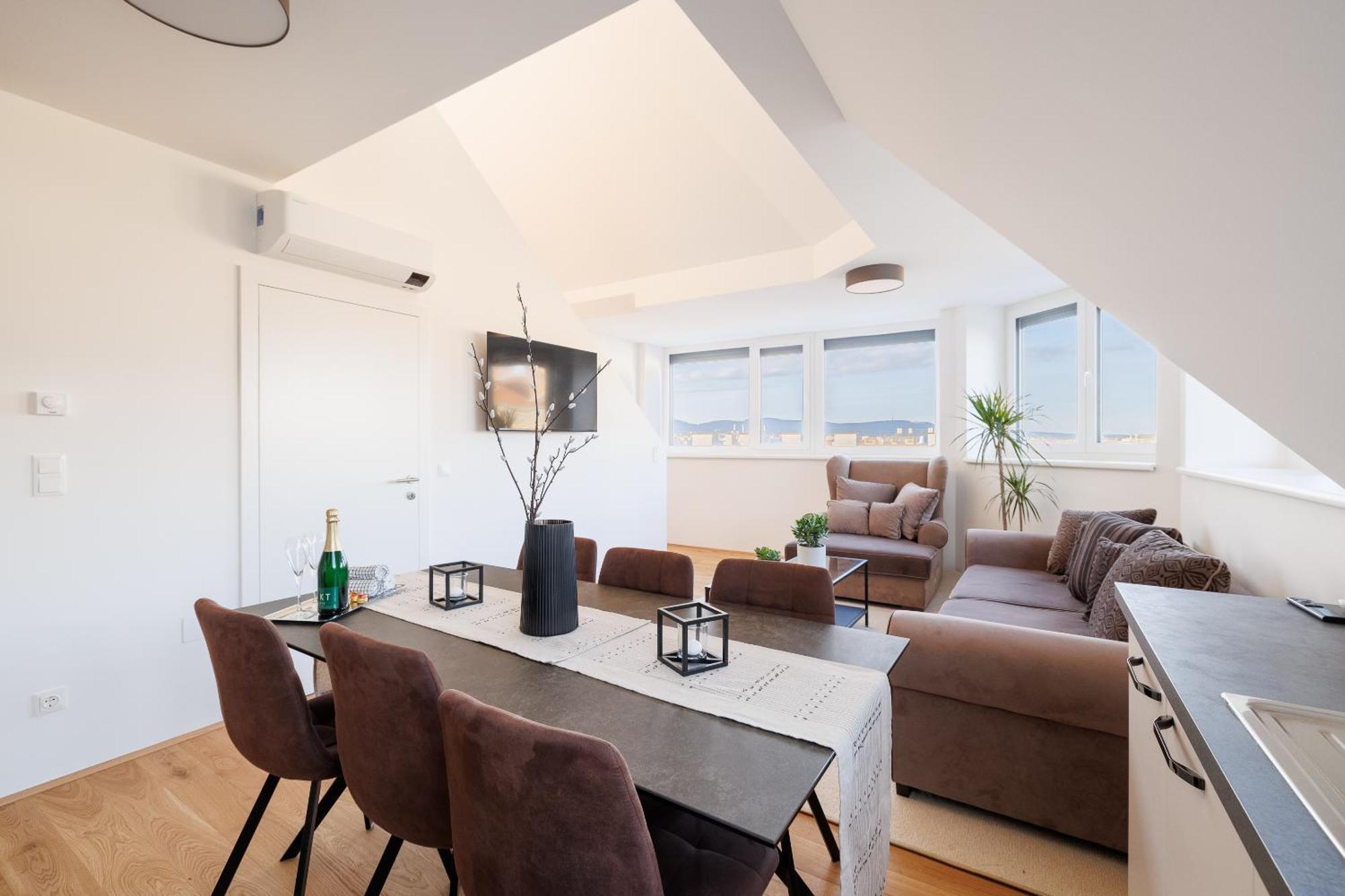 Symphony Apartments 40 - Modern Loft With Terrace And Grill In Central Location Wiedeń Zewnętrze zdjęcie