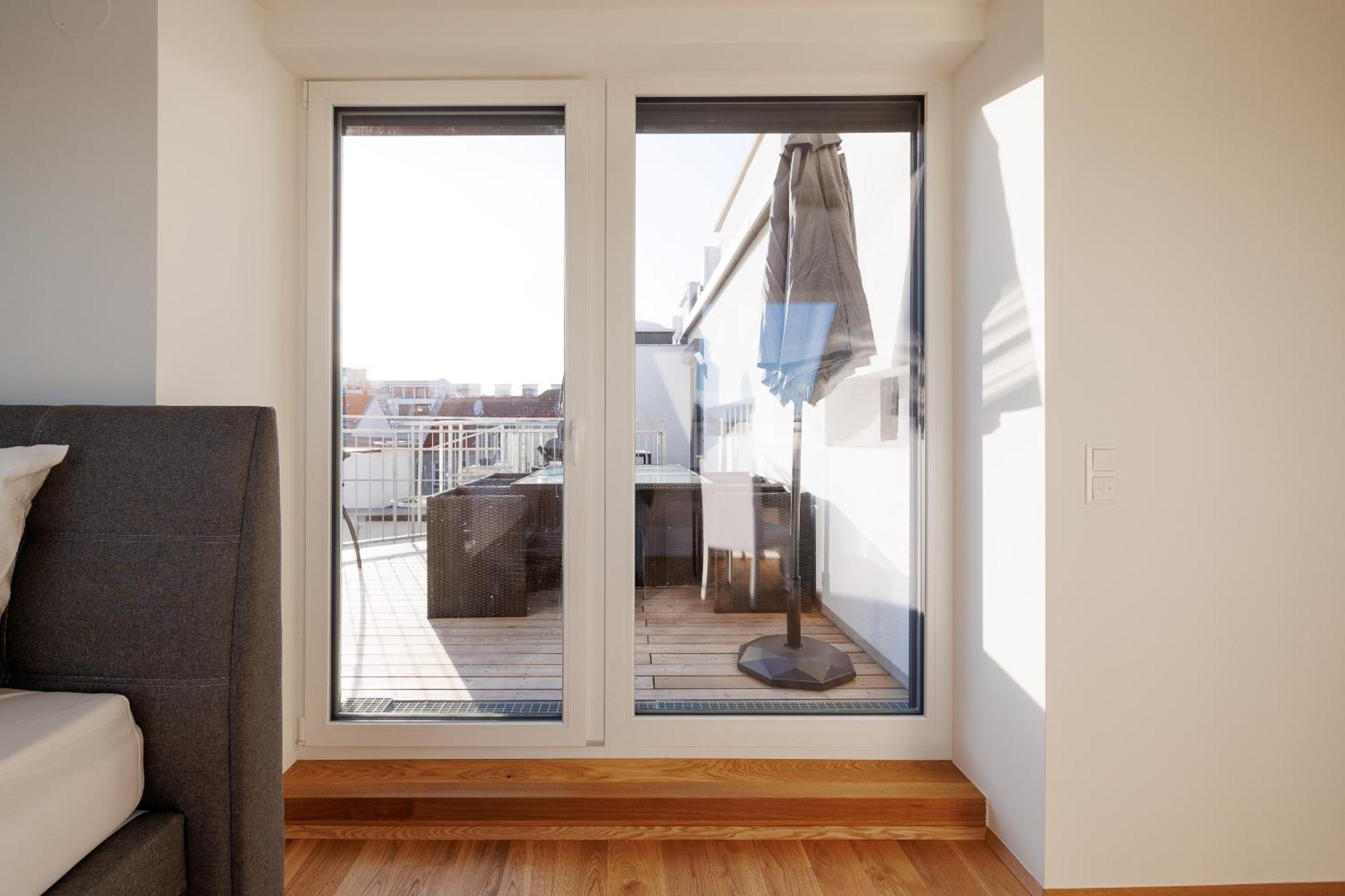 Symphony Apartments 40 - Modern Loft With Terrace And Grill In Central Location Wiedeń Zewnętrze zdjęcie