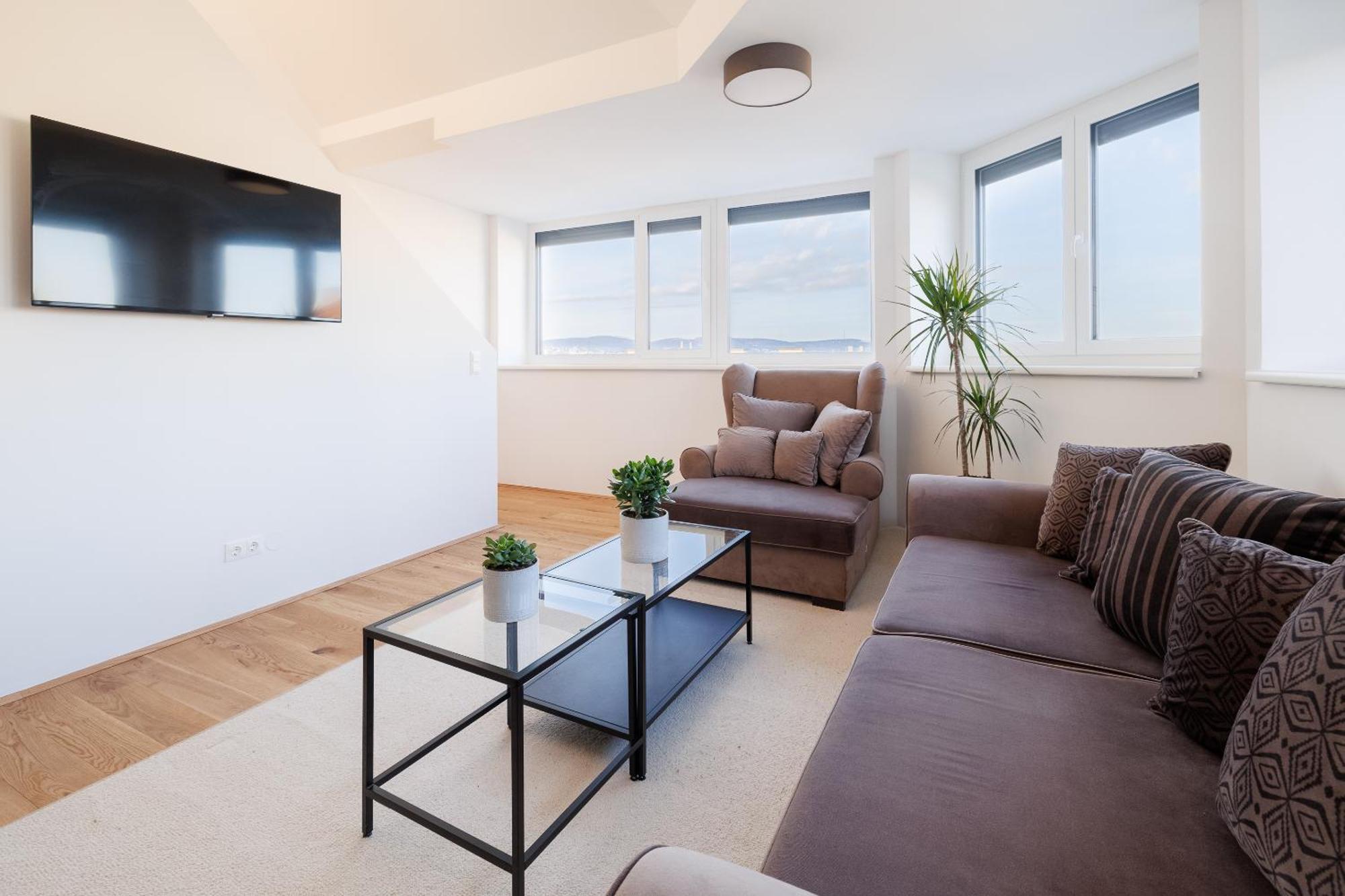 Symphony Apartments 40 - Modern Loft With Terrace And Grill In Central Location Wiedeń Zewnętrze zdjęcie
